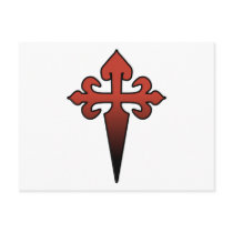 Cross and Dagger postcards by Parable Cross and Dagger postcards