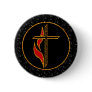 Cross and Flame Pins