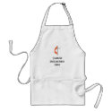 Cross and flame, ClearwaterUnited MethodistChurch aprons