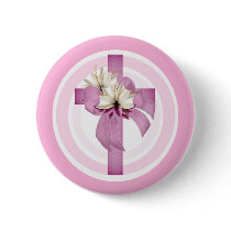 Cross and Flower Buttons