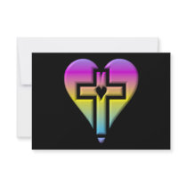 Cross and hearts #5 ( 3-D pastel ) Announcements