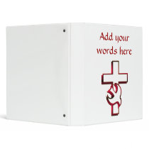 Cross and Holy Spirit / Holy Ghost Vinyl Binders