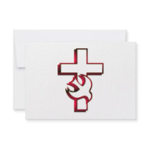 Cross and Holy Spirit / Holy Ghost Personalized Invitation