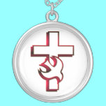 Cross and Holy Spirit / Holy Ghost necklaces