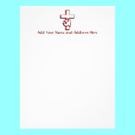 Cross and Holy Spirit / Holy Ghost letterhead
