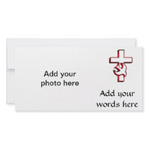Cross and Holy Spirit / Holy Ghost Picture Card