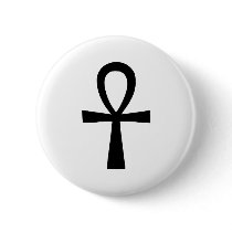 Cross Ankh buttons by Thinkdifferent Cross Ankh buttons