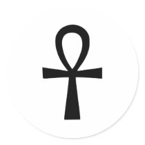 Cross Ankh stickers