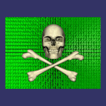 Cross Bones on Binary posters