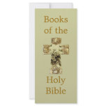Cross Book Mark Custom Rack Cards