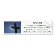 Cross Bumper Stickers