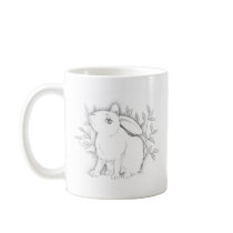 cross bunny mug