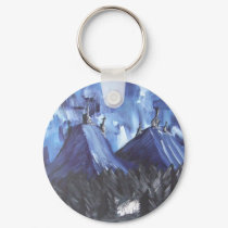 Cross by the Moonlight ~ Key Chain keychains