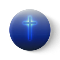 Cross - Christian Button