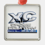 CROSS COUNTRY BORN TO RUN ORNAMENT MOTTO