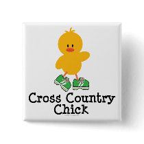 Cross Country Chick Button
