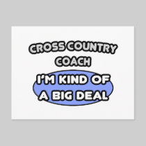 Cross Country Coach .. Kind of a Big Deal Post Cards