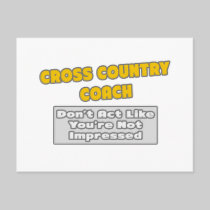 Cross Country Coach .. You're Impressed Post Cards