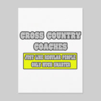 Cross Country Coaches...Much Smarter Post Cards