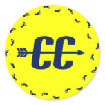 Cross Country Feet Sticker