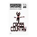 CROSS COUNTRY FINISH LINE RUNNER postage