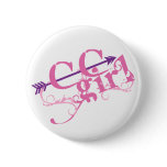 Cross Country Girl - CC Pinback Buttons
