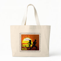 CROSS COUNTRY - GOTTA RUN - STAMP - SUNSET bags