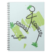 Cross Country Grass Runner notebooks