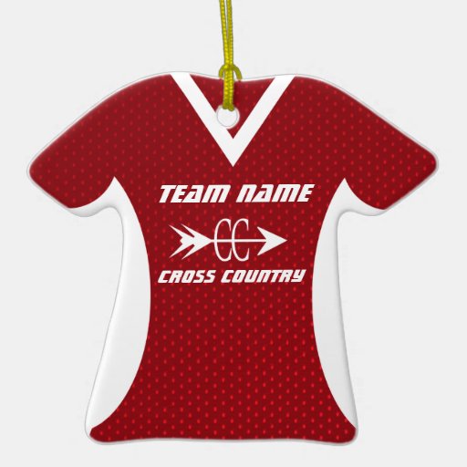 cross country jersey christmas ornament zazzle cross country jersey christmas ornament zazzle