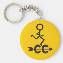 Cross Country Keychain
