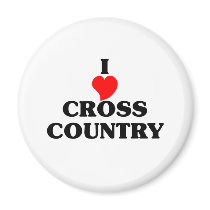 Cross Country magnets by republicofsport Cross Country magnets