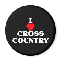 Cross Country magnets by republicofsport Cross Country magnets