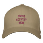 CROSS COUNTRY MOM CAP - EMBROIDERY - CUSTOMIZE IT! embroidered hats