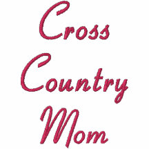 Cross Country Mom Embroidered Hoodie