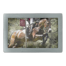 Cross Country Rectangular Belt Buckle