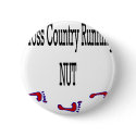 Cross Country Running Nut buttons