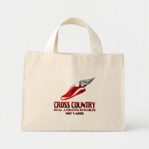 Cross Country Running Tote Bags