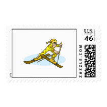 Cross Country Skier Stamps