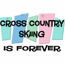 Cross Country Skiing Is Forever photo sculptures