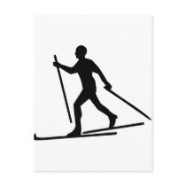 Cross Country Skiing postcards