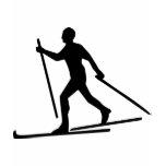 Cross Country Skiing T Shirt