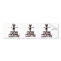 CROSS COUNTRY WINNER - FINISH LINE bumper stickers