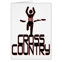 CROSS COUNTRY WINNER - FINISH LINE cards