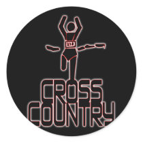 CROSS COUNTRY WINNER - FINISH LINE stickers