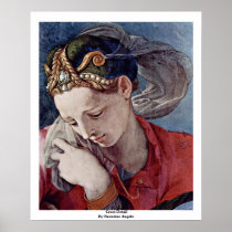 Cross Detail By Bronzino Angelo Print