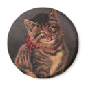 Cross Eyed Cat magnets