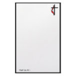 Cross Fire Customized Stationery