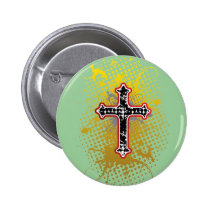 Cross gothic splash buttons