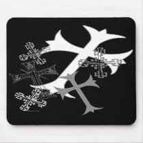 Cross Graphic Mousepad