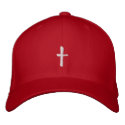 Cross Hat embroidered hats